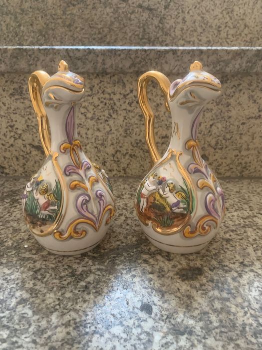 Galheteiro em loiça