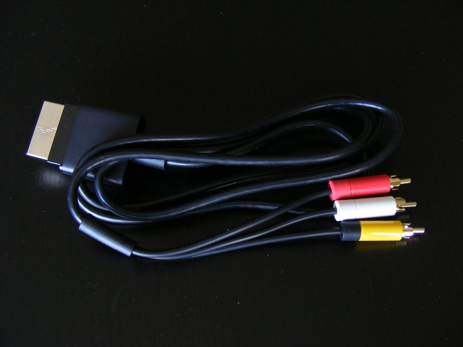 XBOX 360 - Cabo de Video AV / RCA - NOVO