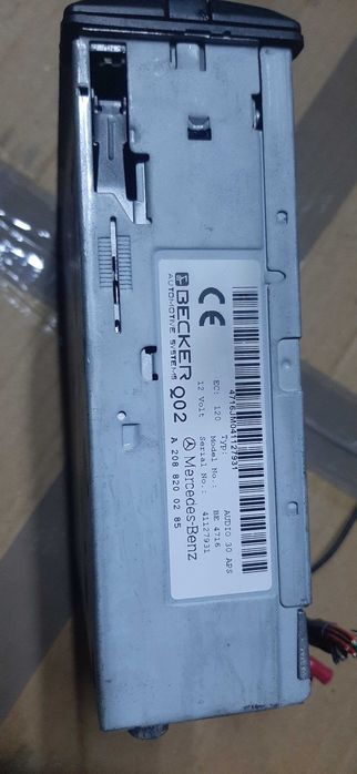 Radio navi becker mercedes w208 ml