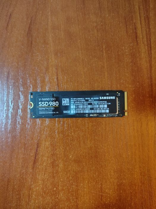 Samsung SSD 980 500GB NVMe M.2