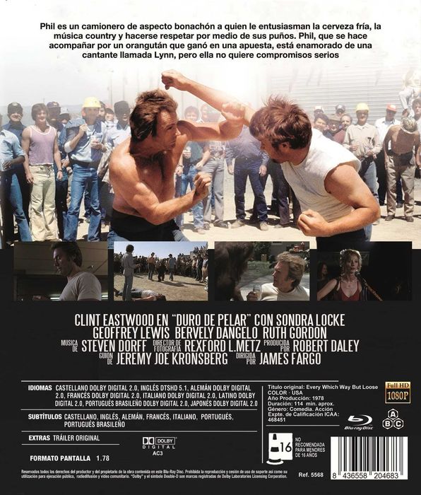 Duro de Pelar/Um Indomável Rebelde (Blu-Ray)-Legendado em Brasileiro