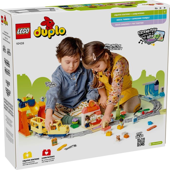LEGO 10428 Duży interaktywny pociąg miejski, Nowe, Uszkodzony karton