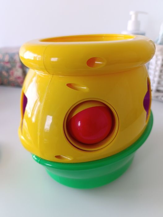 FISHER PRICE garnuszek na klocuszek
