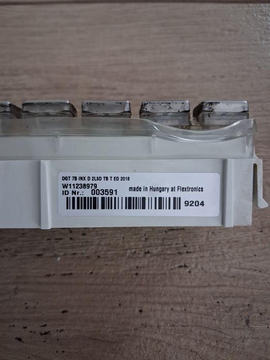 Programator moduł sterujący z przyciskami do zmywarki