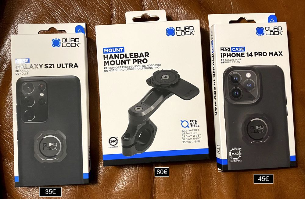 Suport Smartphone para Moto - Capa iPhone - Capa Samsung Galaxy