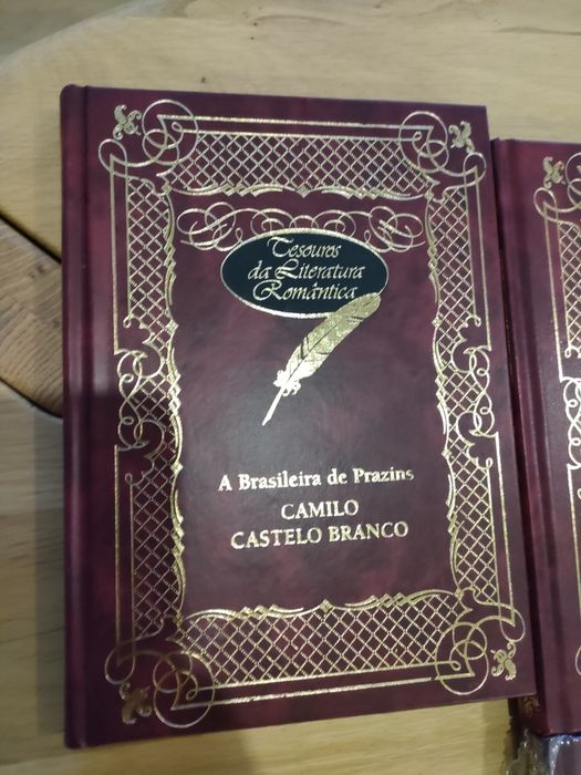 Coleção livros literatura romântica portuguesa