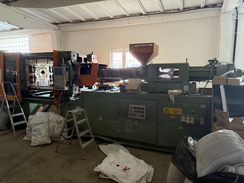Wtryskarka Italtech 420ton cena ostateczna przed zezlomowaniem