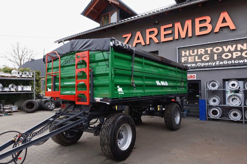 PRZYCZEPA wywrotka HL8011 najwyższa wersja 3 STRONY KIPER - DOSTĘPNA