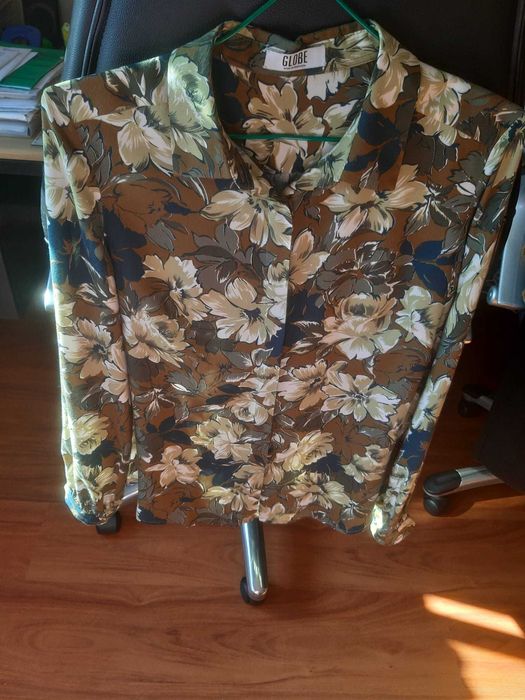 Camisa de senhora da maca Globe