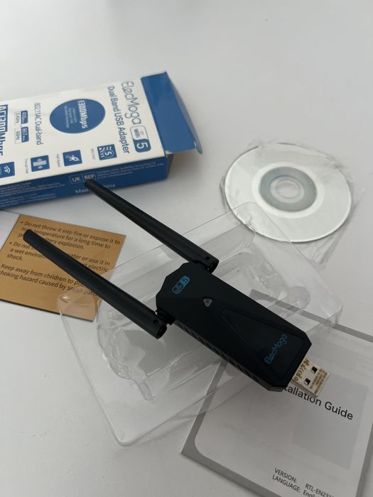 Дводіапазонний Wi-Fi адаптер