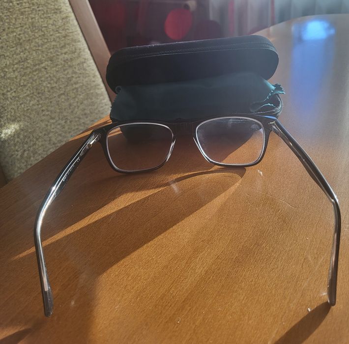 Czarne OPRAWKI unisex