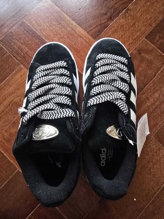Adidas Campus 00s Preto HP6396. Novo com etiqueta. Número 38 UK5.