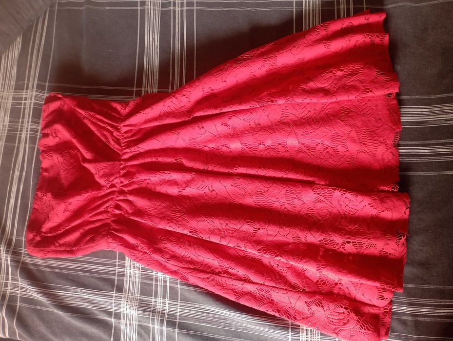 Vestido Vermelho Zara L