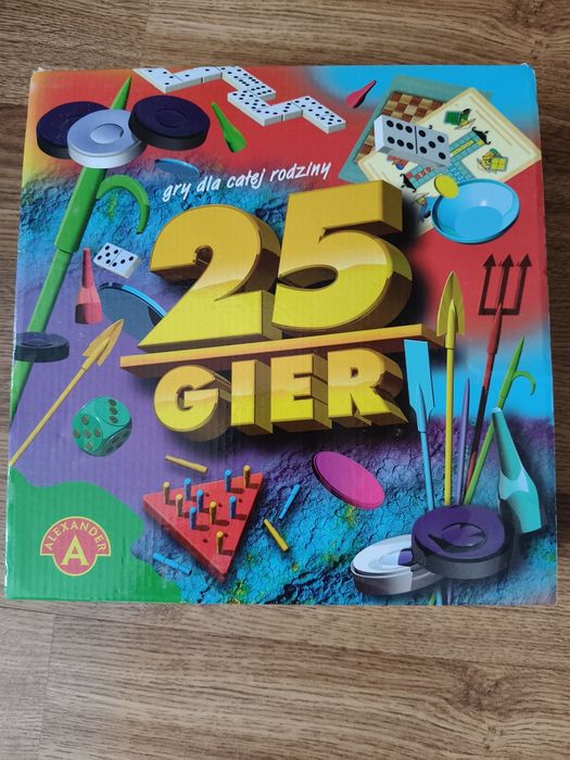 25 gier planszowych