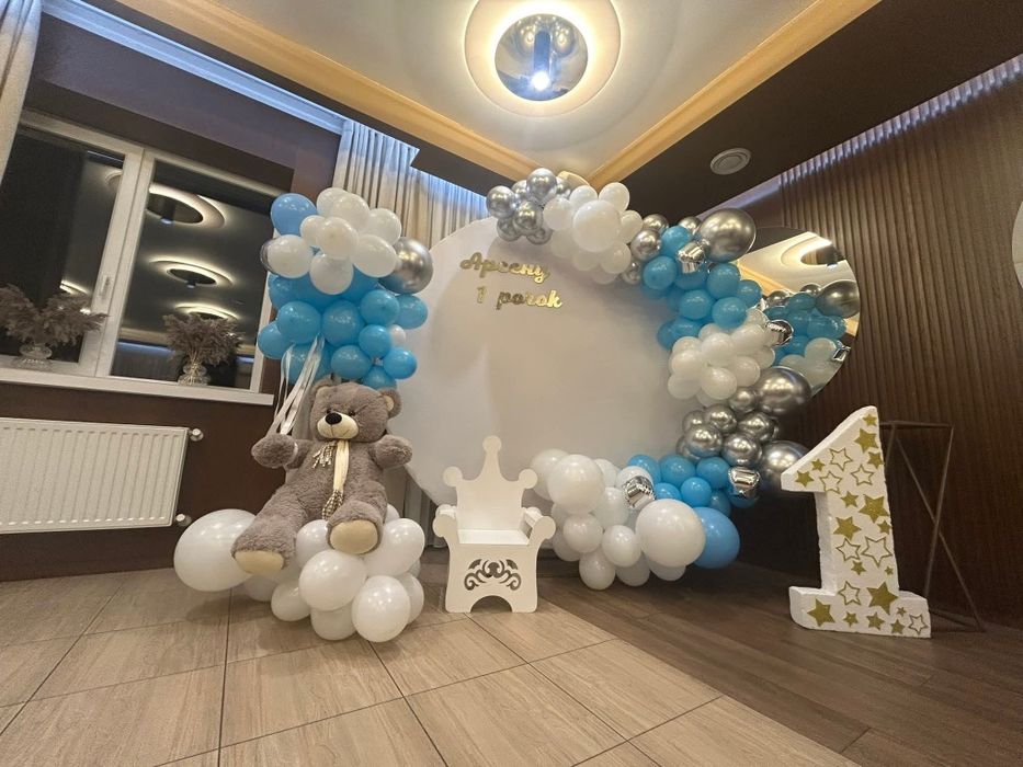 Фотозона на день народження, ювілей,хрешення