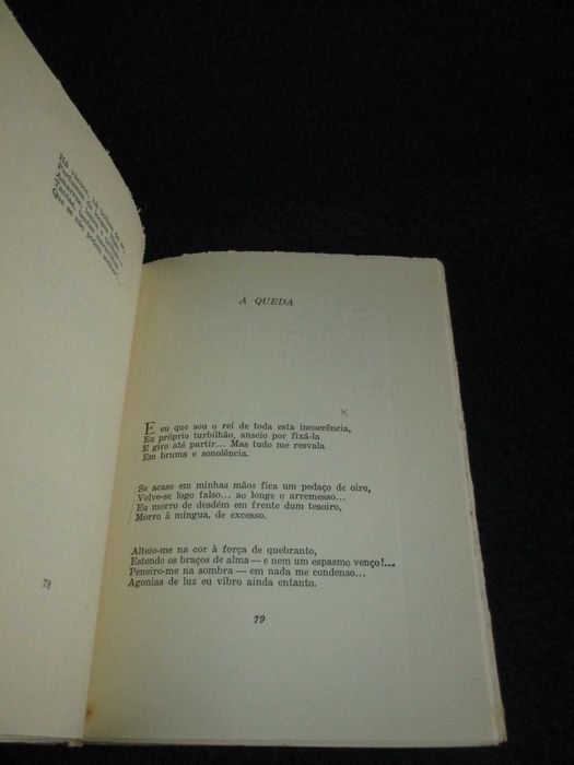 Livro Poesias Mário de Sá-Carneiro Ática 1973