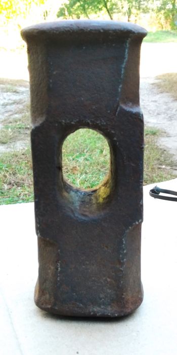 Кувалда советская 4 кг без ручки, 1,5 кг, 1,4