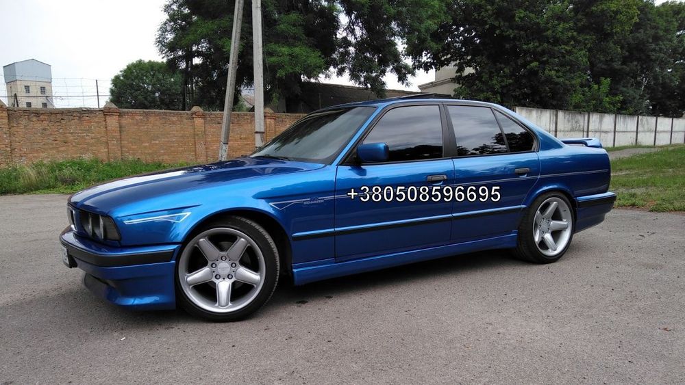 Обвес Шницер бмв е34 накладки АС schnitzer bmw e34