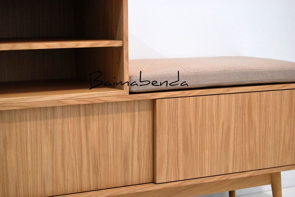 Banqueta / Sapateira / Movel Retro Vintage / Estilo Nórdico