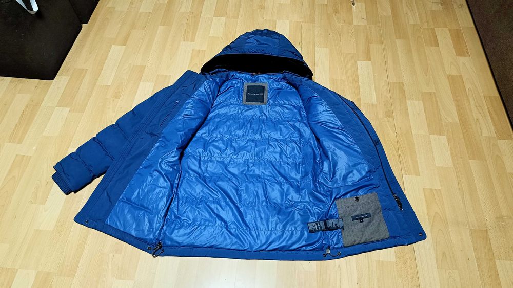 Męska zimowa kurtka puchowa TOMMY HILFIGER r.M stan idealny