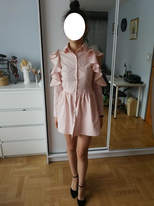 Rozkloszowana, elegancka sukienka