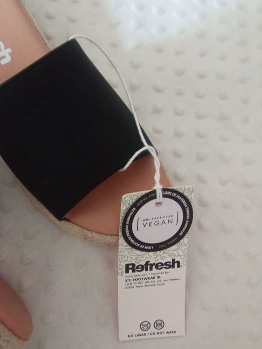 Refresh klapki espadryle sandały nowe 37