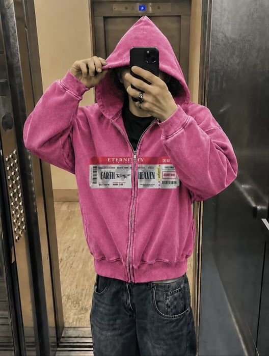 Ping Zip hoodie y2k sk8 style