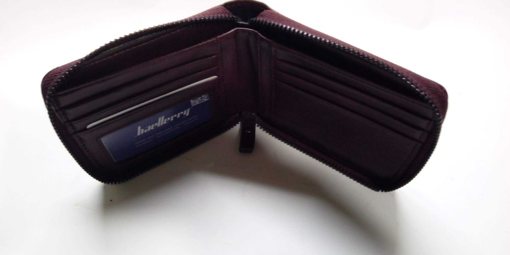 мужской  кошелек экокожа