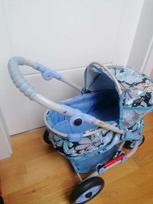 Wózek dziecięcy dla lalek: spacerówka+Gondola dla dziewczynki polecami