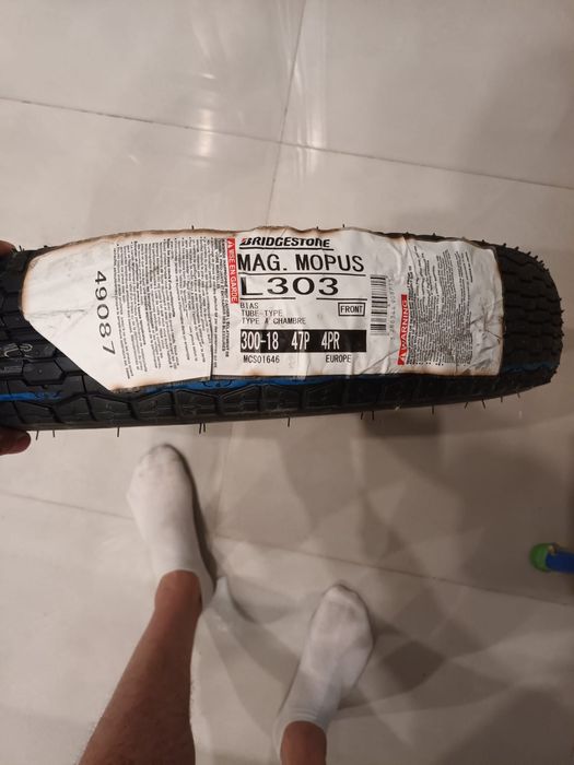 Opona Bridgestone 3.00-18 TT 47P L303 Przód
