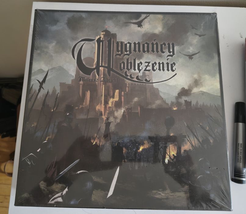 Unikat! Folia! Wygnancy: Oblężenie – Gra Planszowa | 119 figurek !!!