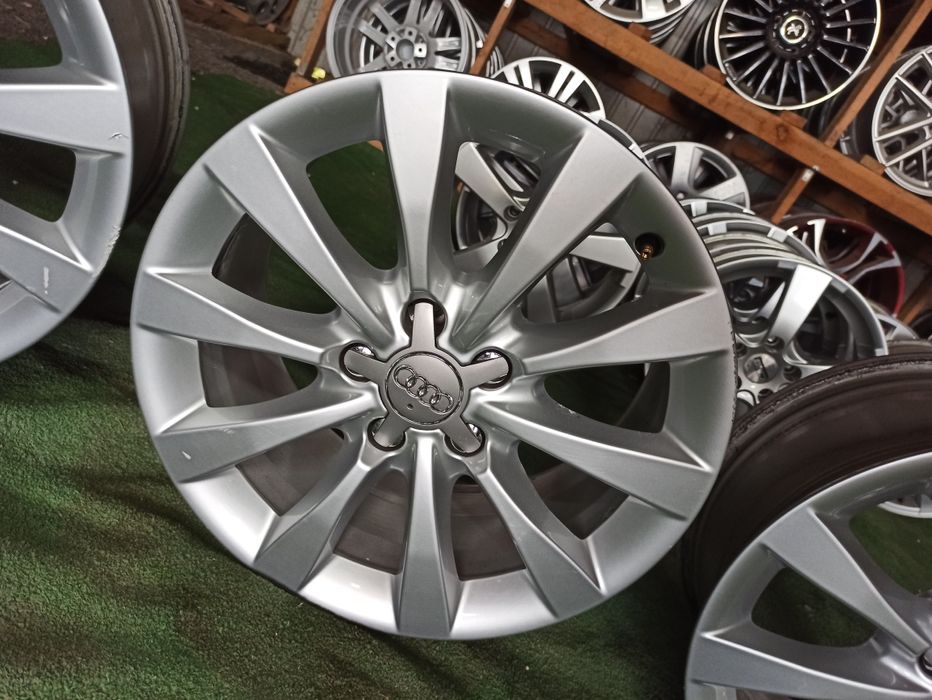 54 TSM alufelgi 5x112 8x17 et 39 66.6 audi oryginał VW seat skoda
