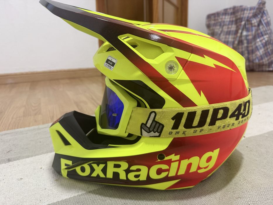Capacete motocross fox v1