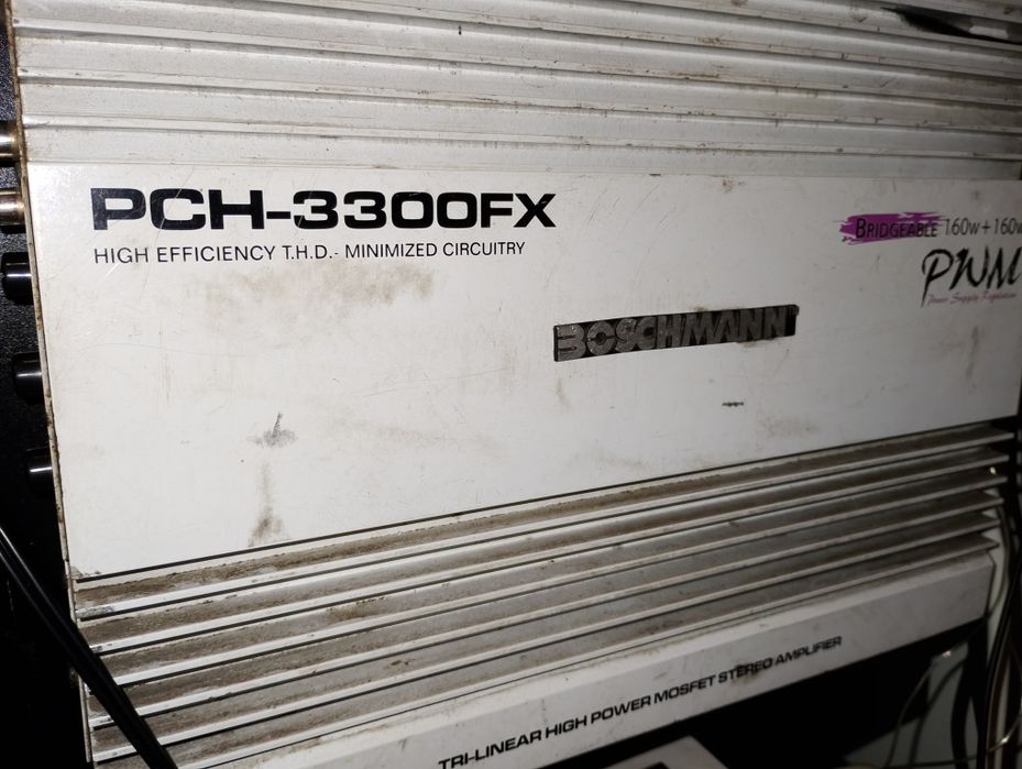 Wzmacniacz car audio boschman 320w