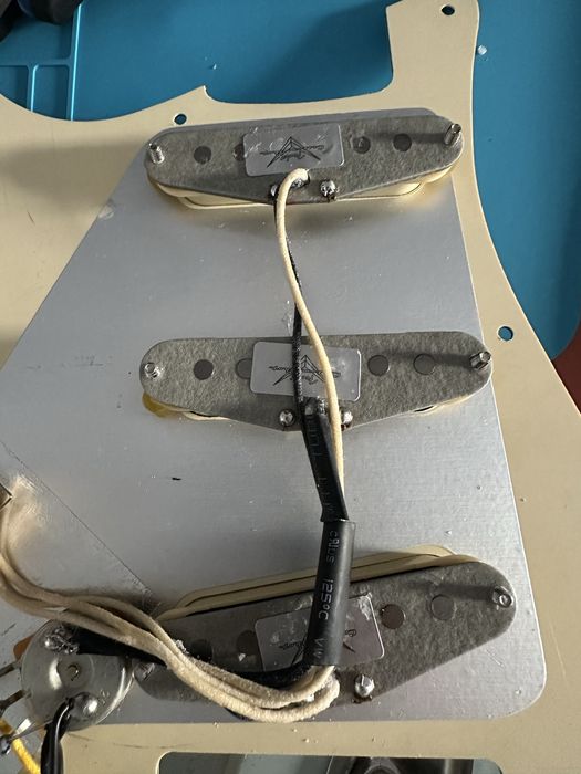 Marqz Stratocaster Sonic Blue aged