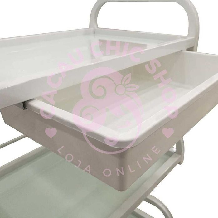 Mesa Carrinho apoio Estética - Mobiliário