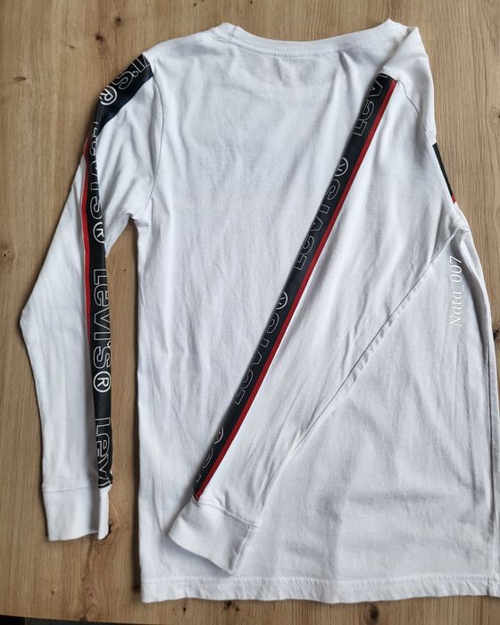 Koszulka bluzka Levi's longsleeve roz 164cm