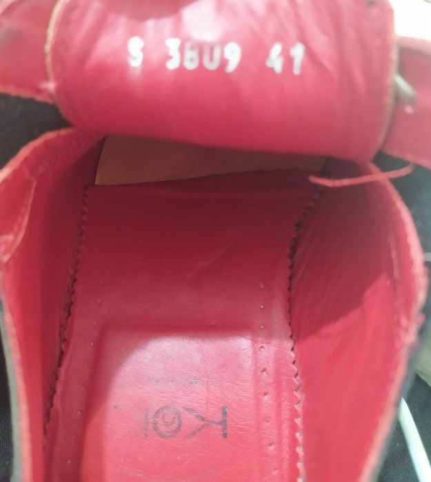 Туфли кожаные Koil туфлі шкіряні броги