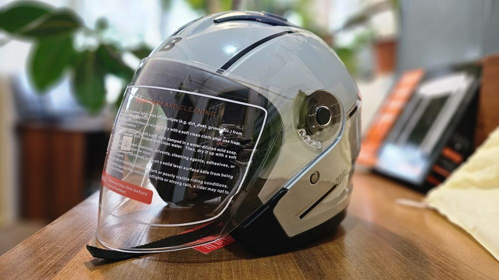 Мото Шлем полулицевой BYB