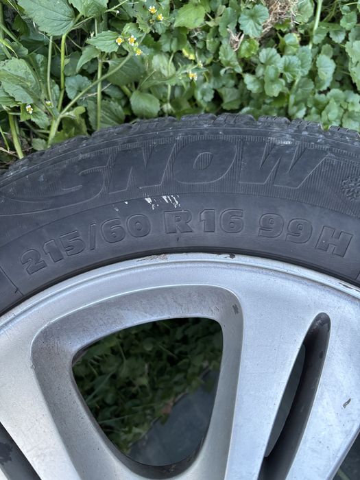 Koła opony alufelgi 5 x108 zimowe 215/60/R16