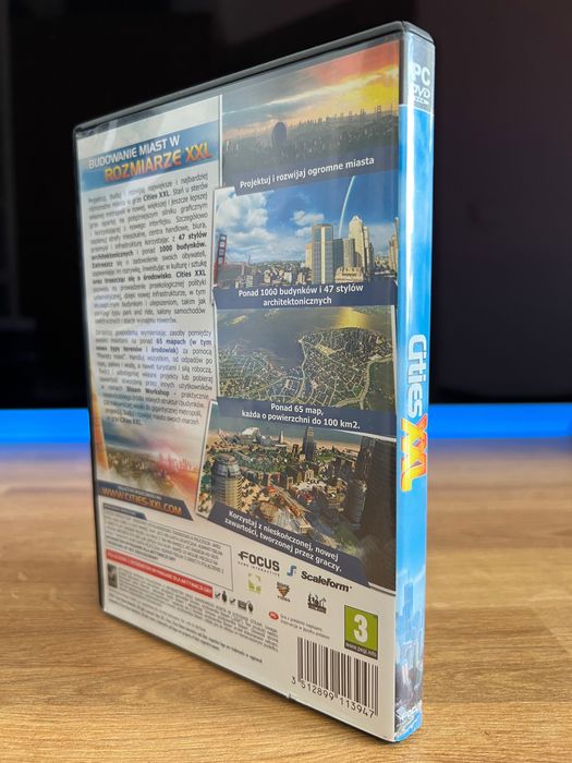 Cities XXL (PC PL 2015) DVD BOX premierowe kompletne wydanie
