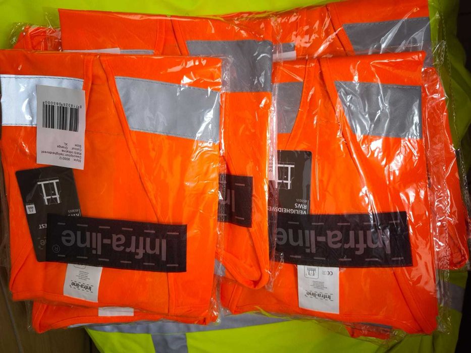 Kamizelka robocza odblaskowa RWS Infra-Line – XL, klasa 2