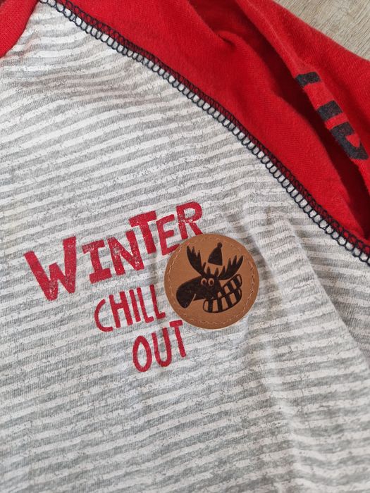 Cienka bluzka na dlugi rekaw little kids 7-8 lat, 128 cm