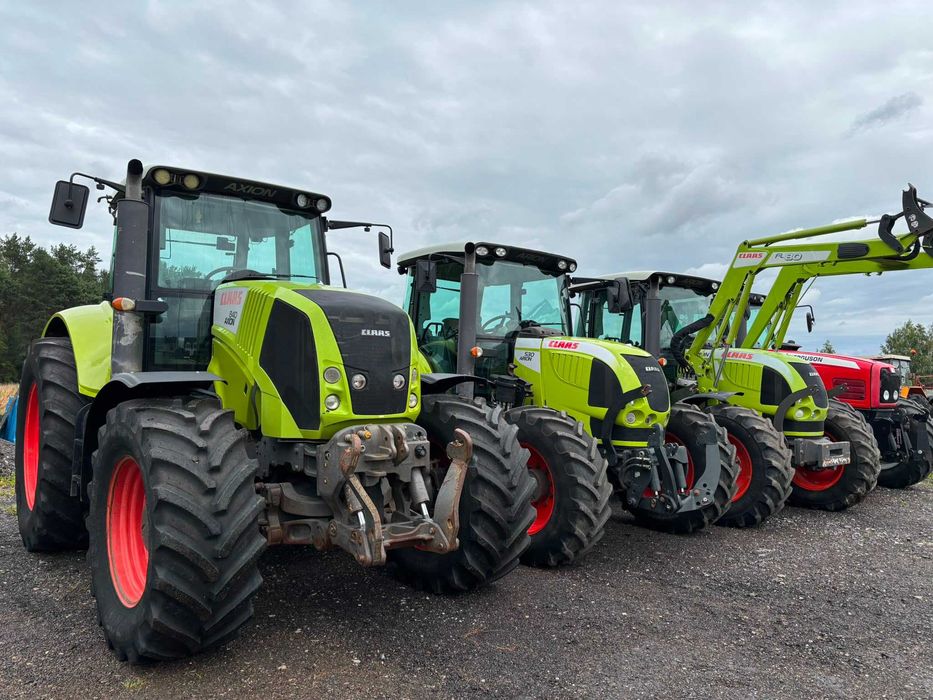 Claas Arion 510 z ładowaczem