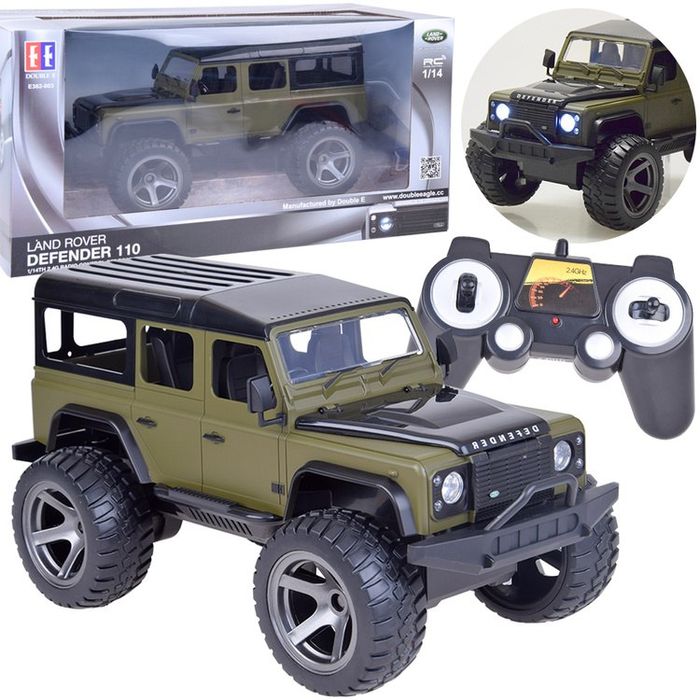 Auto Zdalnie sterowane Terenowy Duży Land Rover Defender 110 pilot