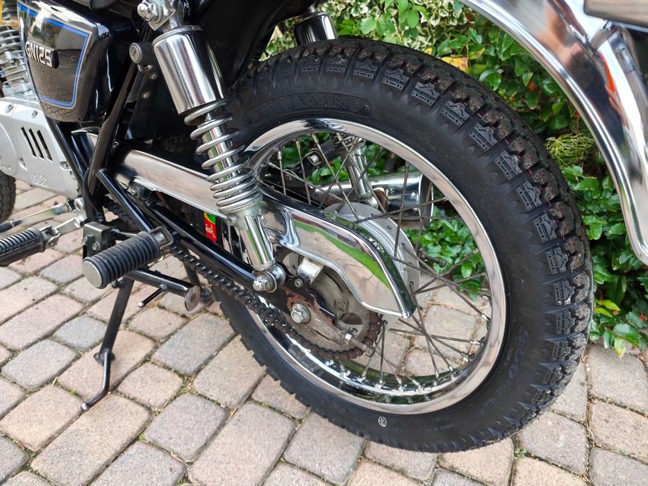Suzuki GN 125, 1997, OC+PT 08.2027, 20tys. km, nowe ogumienie, gotowy do jazdy,