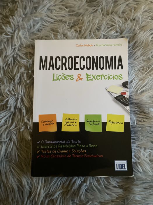 Livro microeconomia e macroeconomia Carlos Nabais e Ricardo Ferreira