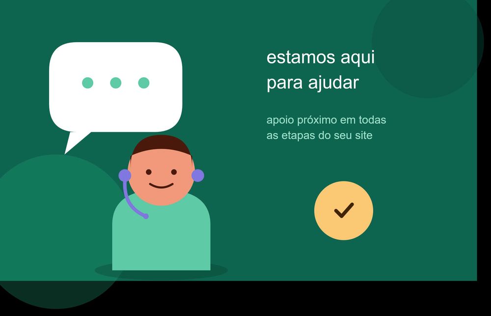 Tenha o seu site online já — a partir de 50€/ano, criado com I.A.
