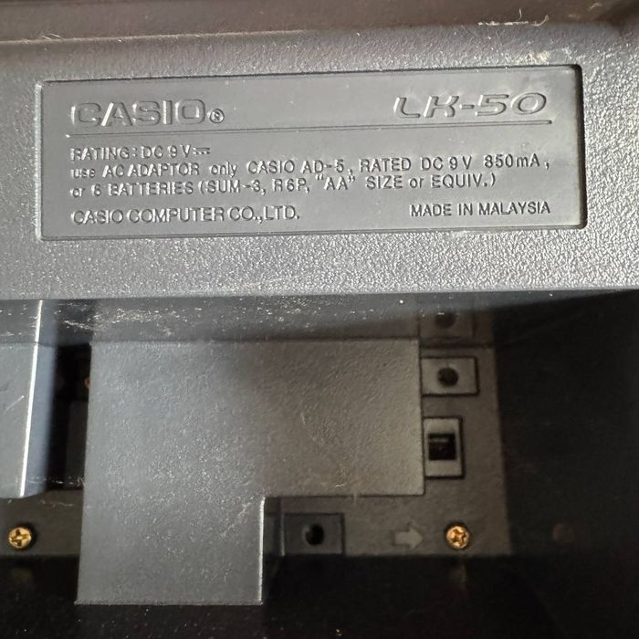 Keyboard CASIO KL50 stan bardzo dobry