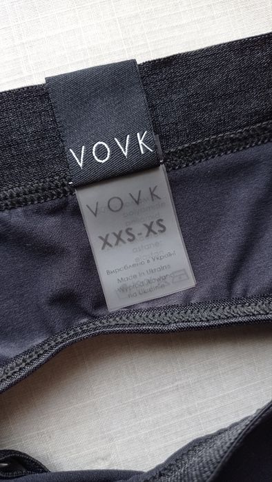 Новий топ / бра VOVK / XS жіночий бюстгальтер біфлекс чорний